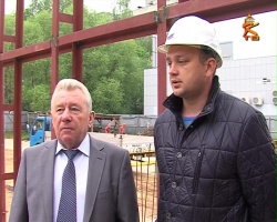 "Мы строим ФОК" - В.И. Шувалов посетил возводящийся в Колычево комплекс