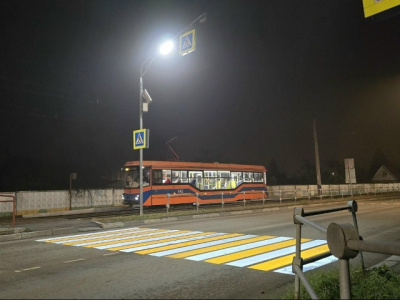 На улице Весенней пешеходный переход стал безопаснее