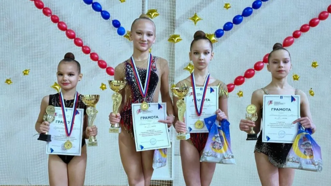 Луховичанки завоевали шесть медалей на соревнованиях "Подмосковные надежды"