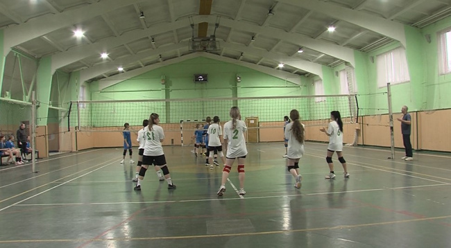 За волейбольную победу боролись луховичанки