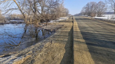 Угроза подтопления дорог в Луховицах сохраняется