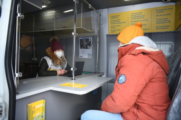 Мобильный офис "Социальная газификация" продолжает работать в Егорьевске