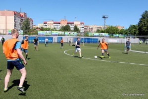 Колледж "Коломна" сыграл в футбол перед ЧМ-2018