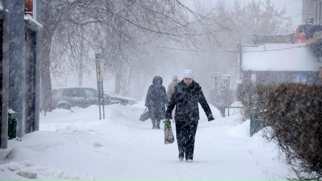 Коломну и Озёры накрыл снежный шторм