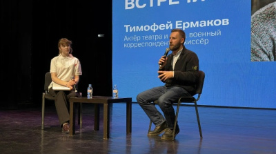 Фильм "Свои. Баллада о войне" показали в ДК "Тепловозостроитель"