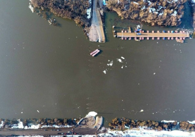 В Коломне возможны временные ограничения движения по наплавным мостам из-за подъёма воды