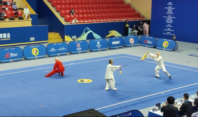 Коломенские ушуисты в Китае