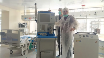 Луховицкая больница получила передвижной аппарат ингаляционной анестезии