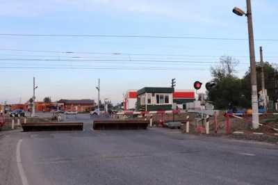 Железнодорожный переезд возле платформы Хорошово на время закроют