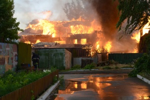 Обстановка с пожарами в Коломне остается сложной