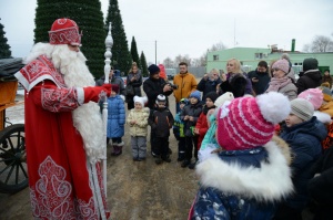 Дед Мороз приехал из Великого Устюга в Пирочи