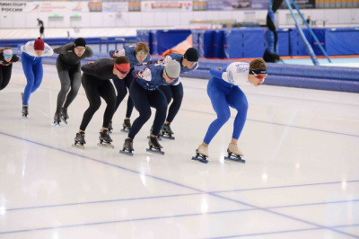 В Коломне начались тренировки сборной России по конькобежному спорту
