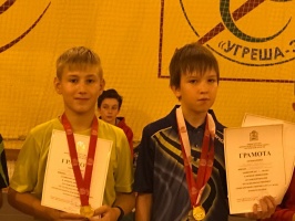 Коломенец Максим Наумов выиграл областное первенство по настольному теннису