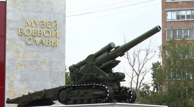 Завершается благоустройство территории Музея боевой славы