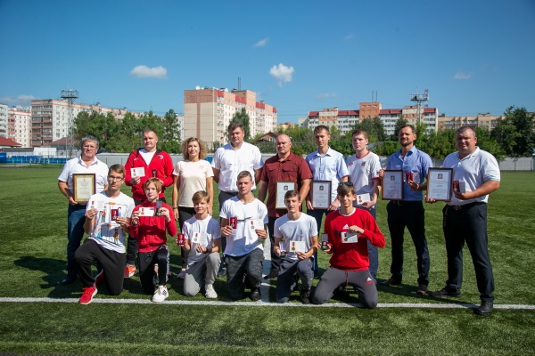 В День физкультурника в Коломне чествовали спортсменов и их наставников