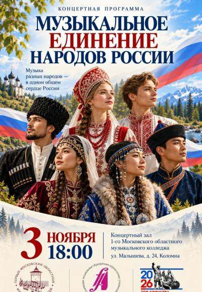"Музыкальное единение народов России"