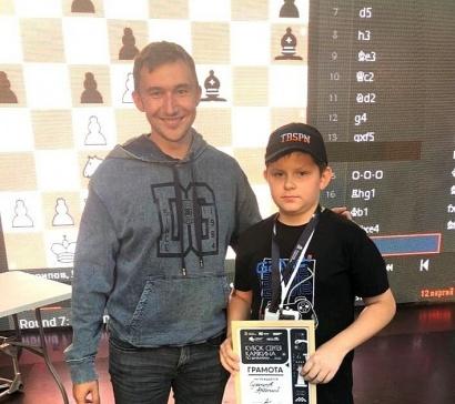 Юный шахматист из Луховиц привёз домой серебро 