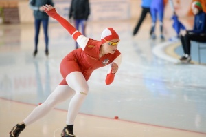 Спортсменка побила два мировых рекорда на соревнованиях "Коломенский лед"