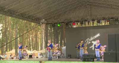 В Озёрах прошёл второй день празднования 100-летнего юбилея