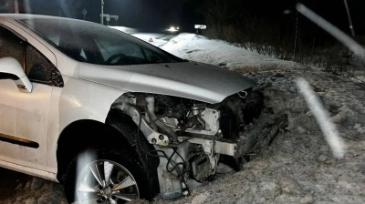 В Луховицах случилось ДТП с участием двух легковых машин