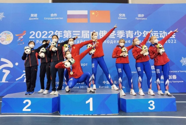Конькобежка Анастасия Семёнова из Коломны завоевала пять медалей высшей пробы на Российско-китайских зимних играх