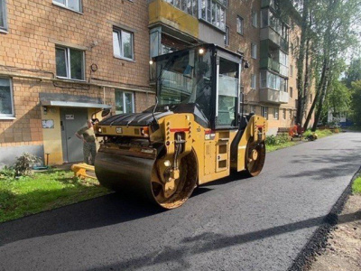 В Щурове привели в порядок внутриквартальный проезд