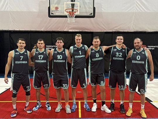 Коломенская команда баскетболистов завоевала чемпионский титул в &quot;Лужниках&quot;