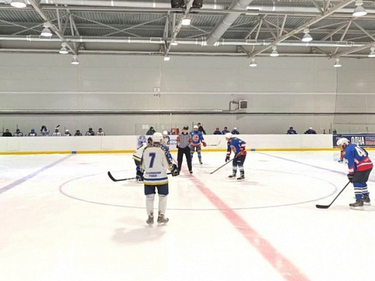 "Луховицы" доминировали на льду против "Серебряных Осетров"