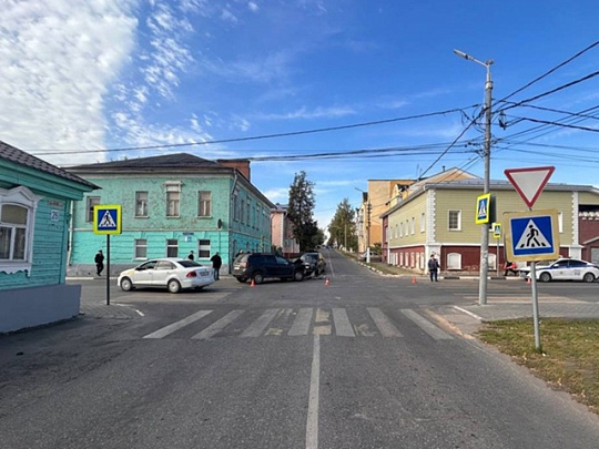 Четыре легковушки столкнулись в Коломне