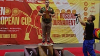 Коломенец установил рекорд Европы по жиму штанги лёжа