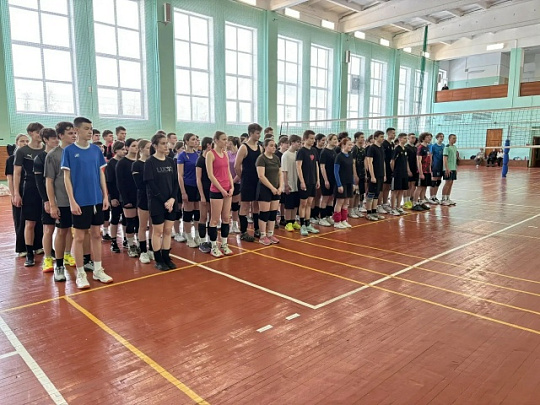 В Коломне прошёл турнир по волейболу
