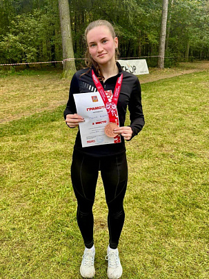 Коломчанка завоевала бронзовую медаль на соревнованиях по легкоатлетическому кроссу