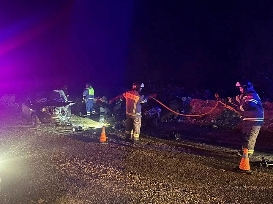 Ликвидация последствий серьёзного ДТП проходит в Серебряных Прудах