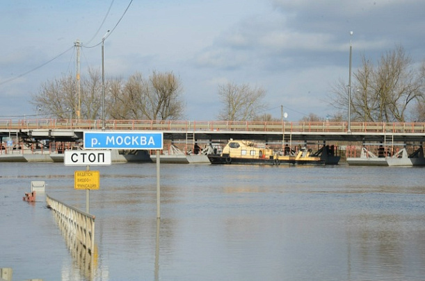 Работу Митяевского наплавного моста приостановят 