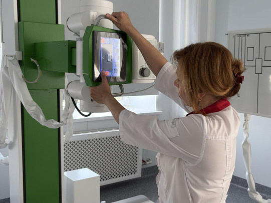 Новый современный рентген-аппарат появился в поликлинике №2