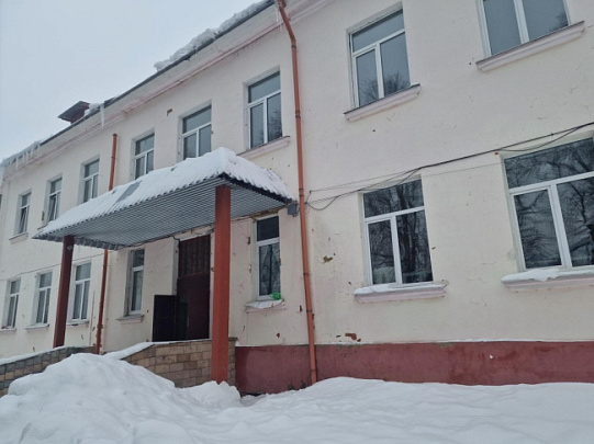 В посёлке Хорлово стартовал капитальный ремонт средней школы "Наши традиции"