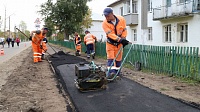 В Луховицах проверили ход ремонта тротуаров