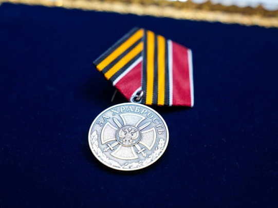 Добровольцы из Егорьевска отмечены медалями за мужество в спецоперации