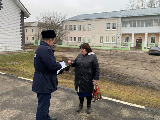 Профилактический рейд в Белоомуте