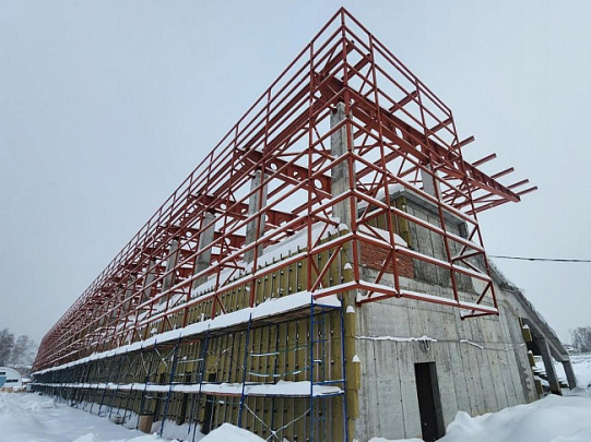 Реконструкция стадиона "Спартак" продолжается