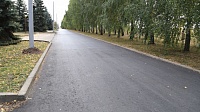 В Луховицах проверили ход ремонта тротуаров