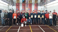 Серебряные призеры пожарно-прикладного спорта