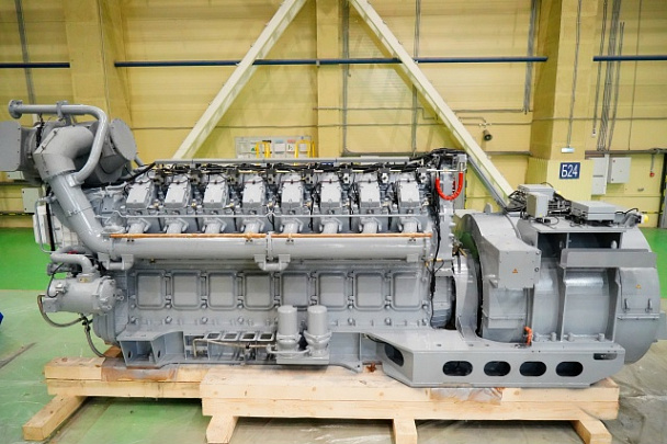 Двигатели Коломенского завода стоят на юбилейном тепловозе