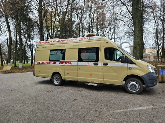 В парки Коломны и Озёр приедут медики
