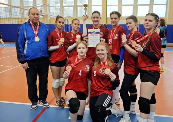 Коломчанки приняли участие в студенческой Спартакиаде профсоюзов Московской области по волейболу