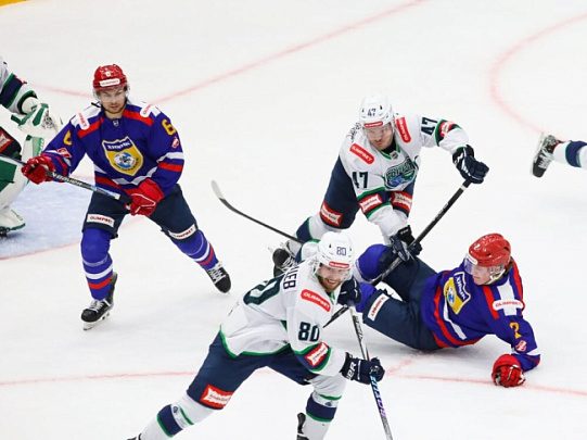 "Химик" празднует домашнюю победу над "Югрой"