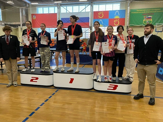 Коломчанка приняла участие в первенстве спорта глухих (дисциплина – настольный теннис)