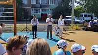 Две детские игровые площадки открыли в Егорьевске