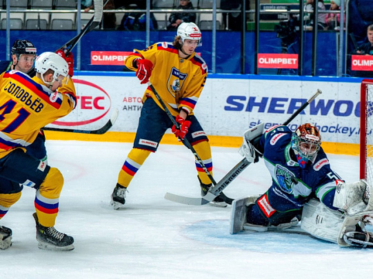 Шестая подряд победа воскресенцев в хоккее