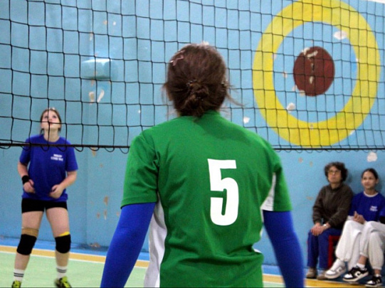 В Егорьевске стали известны победители волейбольного матча среди школ